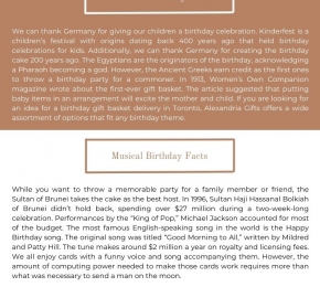 10 Fun Facts About Birthday Celebrations - Desktop Wallpaper