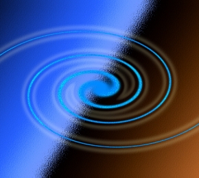Spiral On Glass (C) Nicolo' Canali De Rossi abstract art