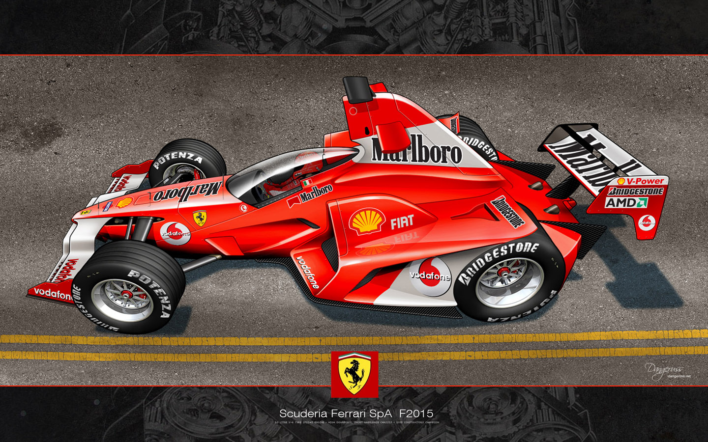 ferrari f1 wallpaper
