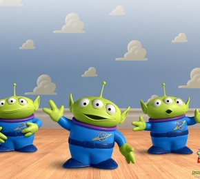Toy Story martians (C) Geekmaster geek