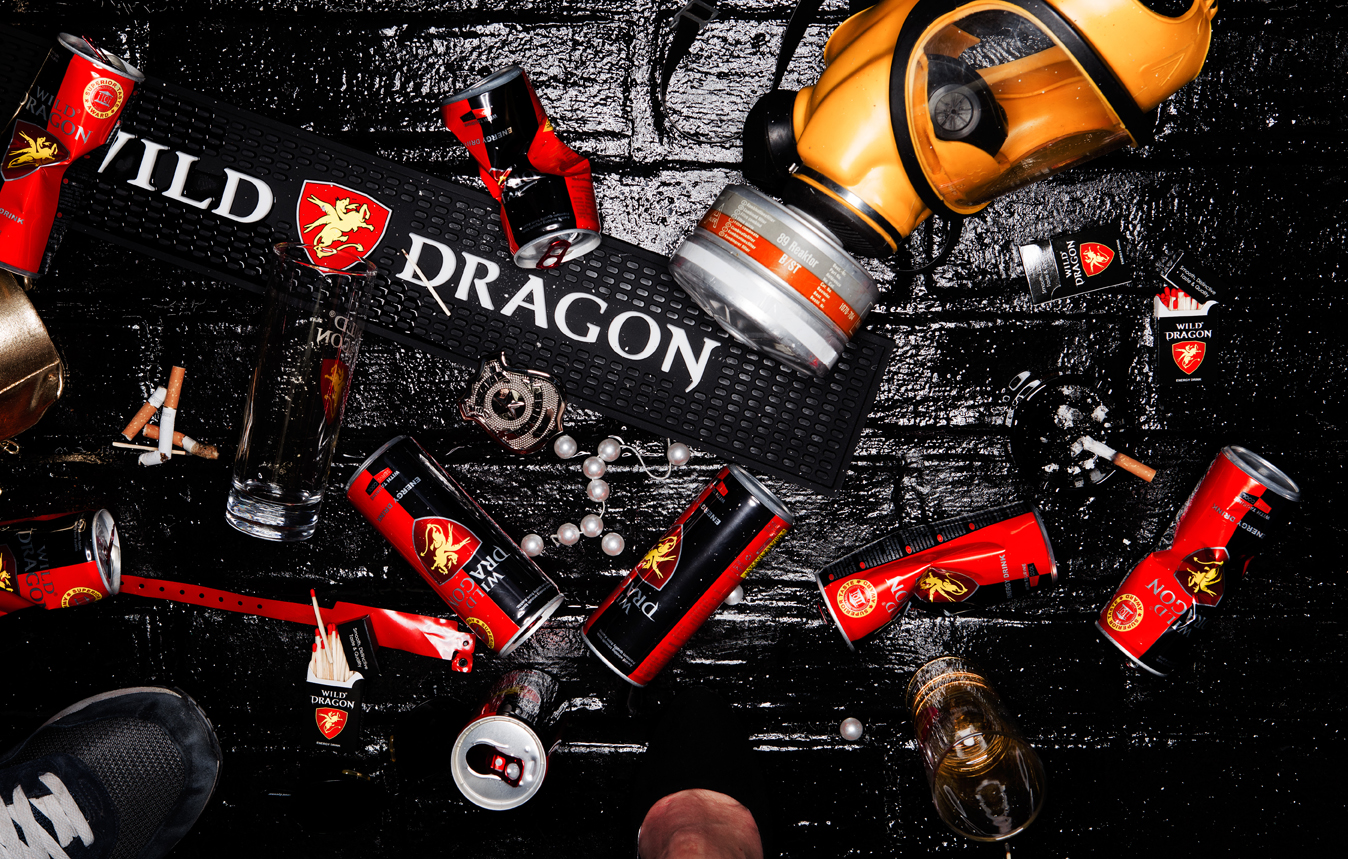 Wild Dragon Energy Drink by Neapolitaner Desktop Wallpaper
