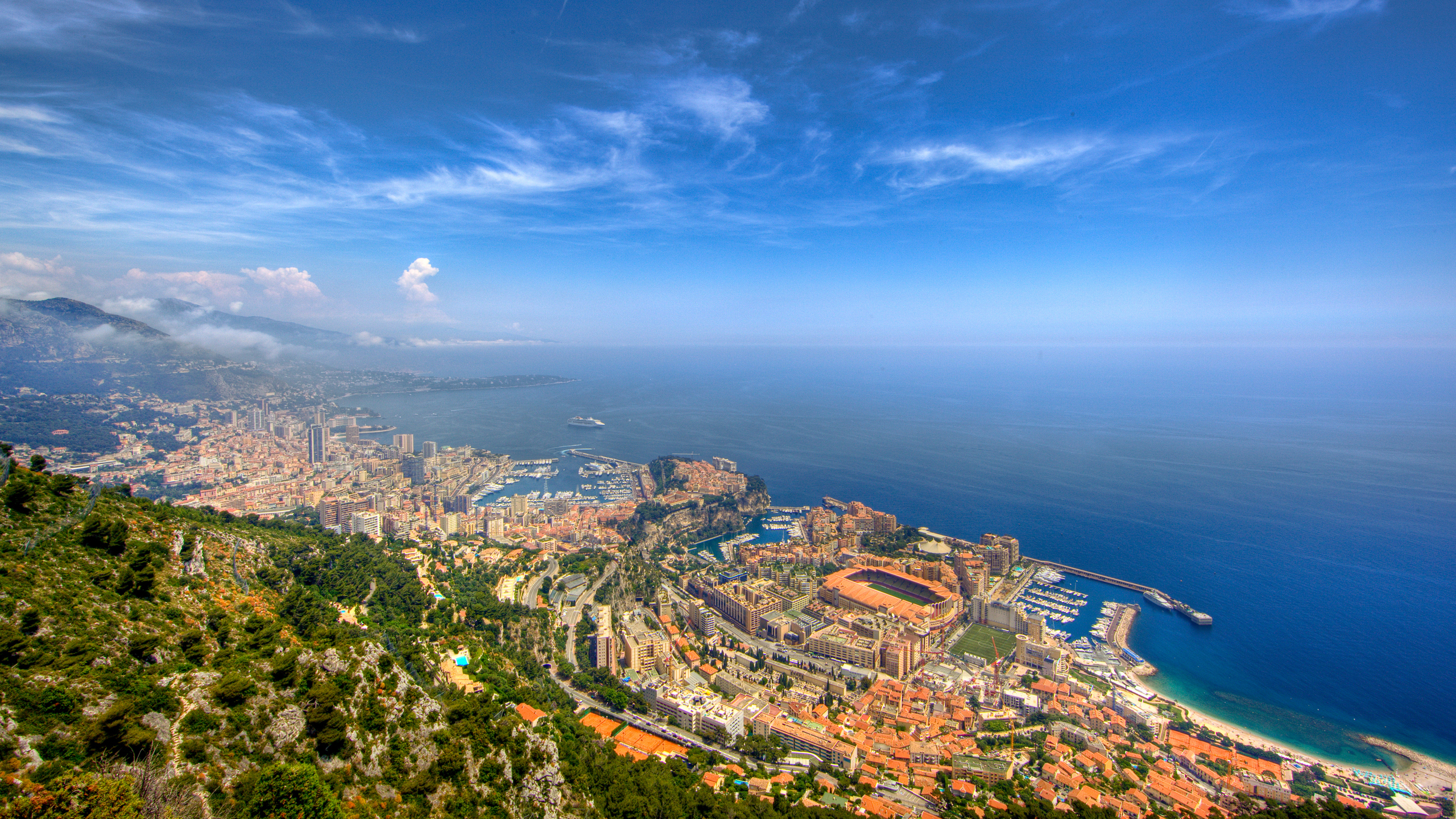 К таким тематикам как: город, монако, монте-карло, небосклон, море