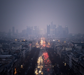 Misty City - Desktop Wallpaper