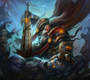 Dwarf Paladin-world of warcraft (C) wow.blizzgame.ru/gallery/autor/tooth/ autor