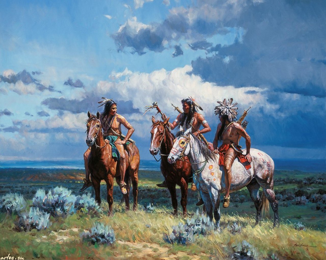 Native American Art By Martin Grelle Desktop Wallpaper Native American Art By Martin Grelle Desktop Wallpaper