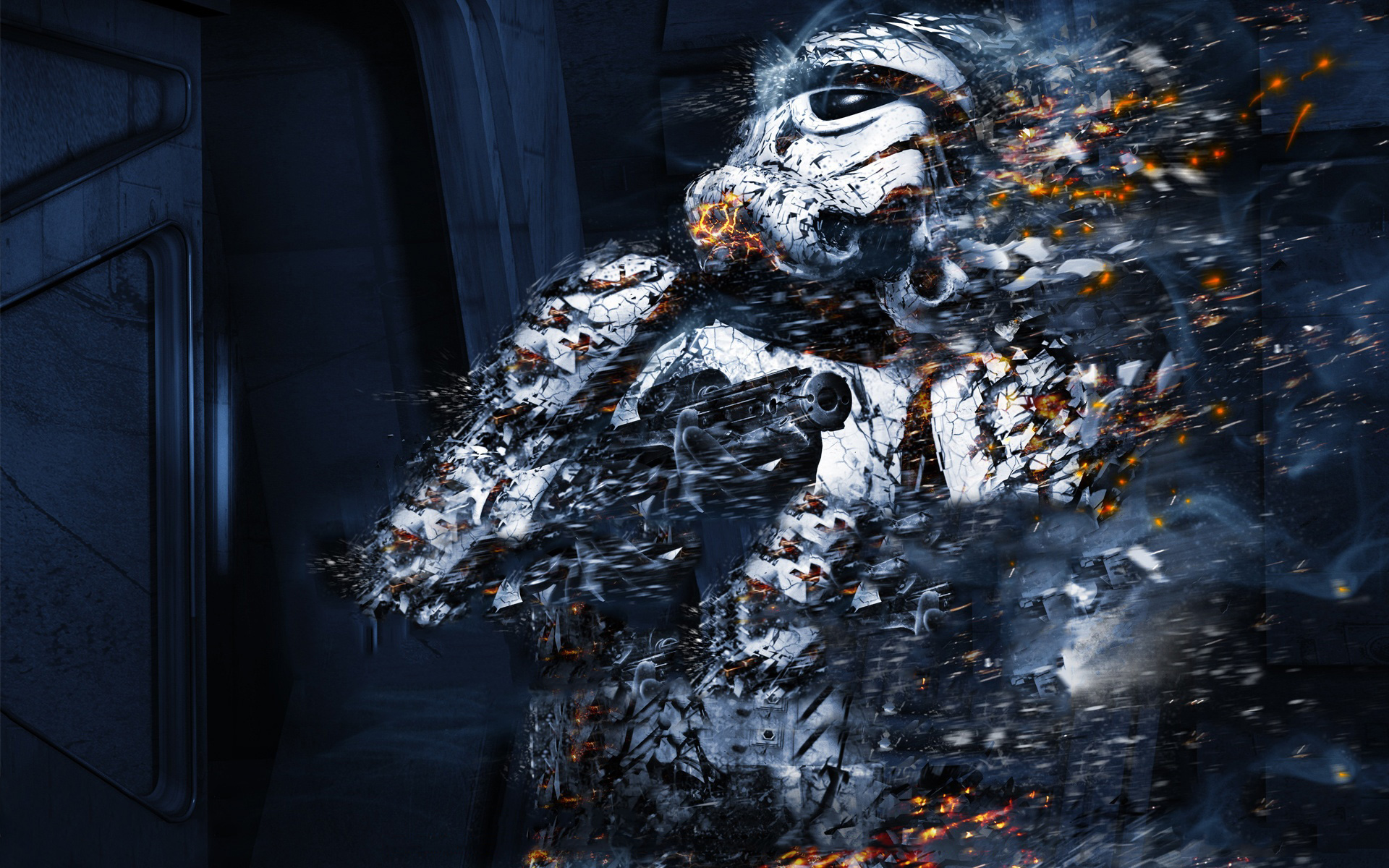 stormtrooper with the force