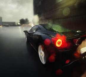 Black Ferrari 458 Italia (C) Dejan Sokolovski photoshoot