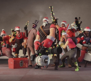 Team Fortress 2 Christmas (C) Unknown Artist tea