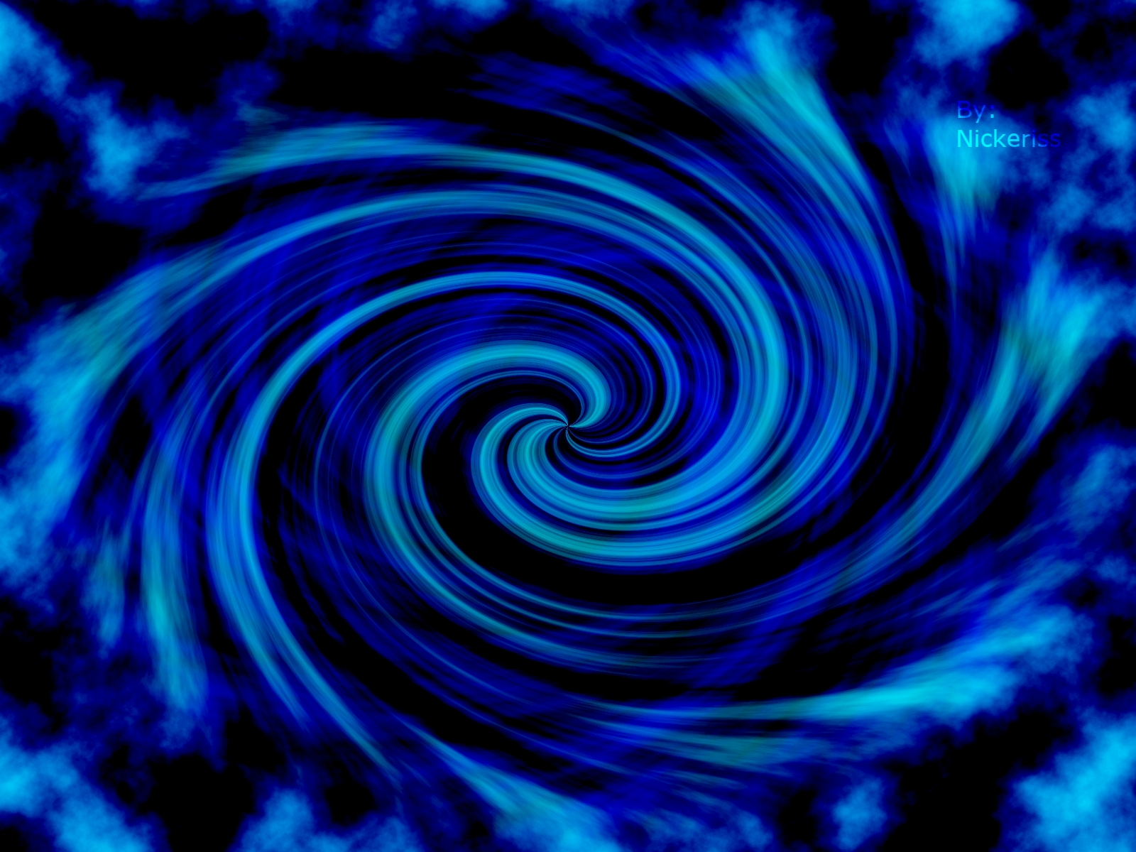 Dark Blue Swirls
