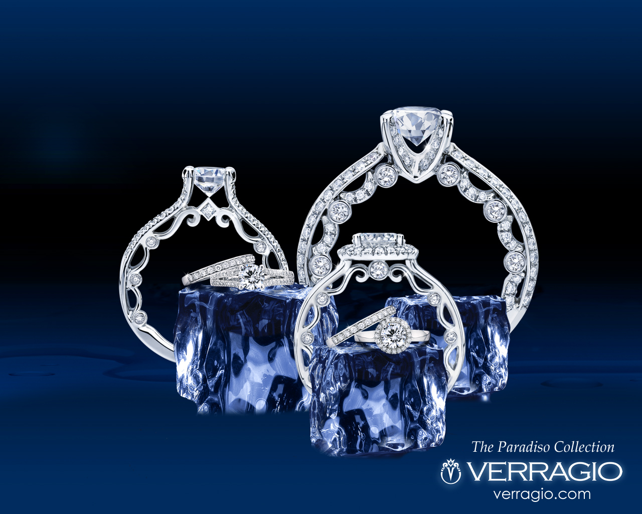 Verragio Paradiso Engagement Rings - Desktop Wallpaper