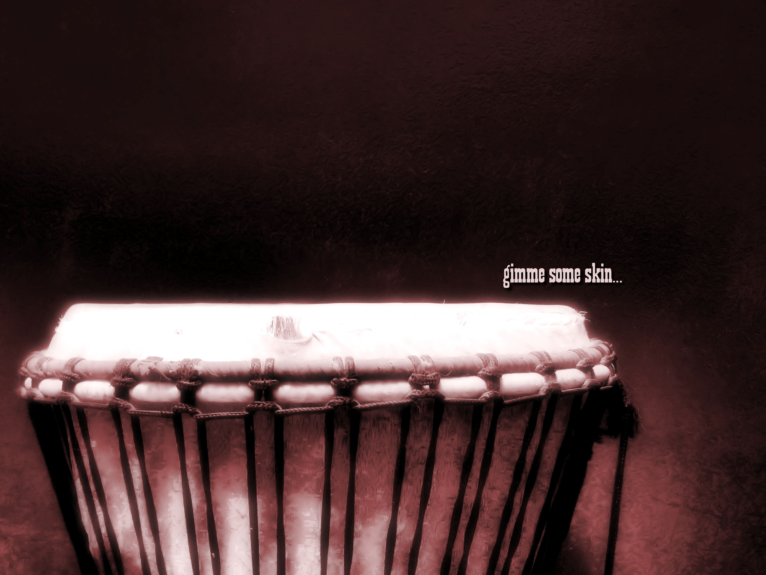 Djembe Skin by William Lehman - Desktop Wallpaper