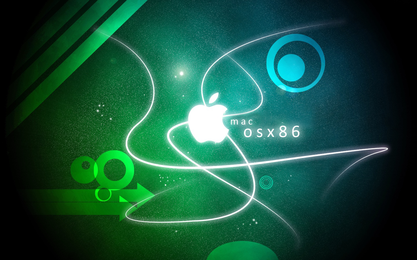Mac OS x86 by Sun Desktop Wallpaper
