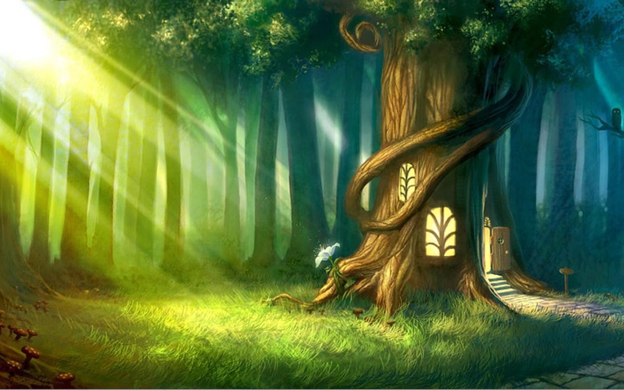 green desktop wallpaper