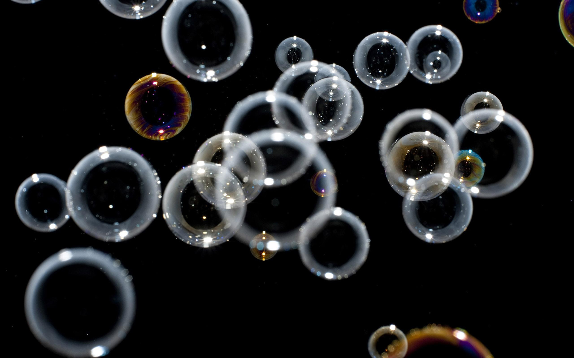 bubbles in layers