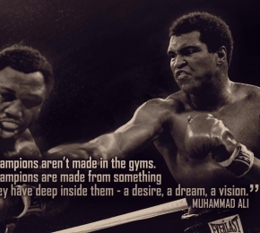 Muhammad Ali vs. Joe Frazier II - Desktop Wallpaper