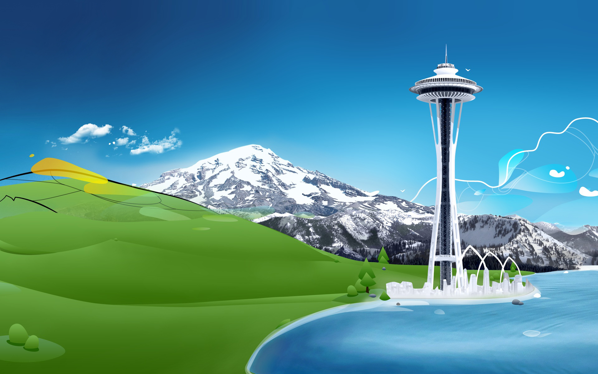 Windows 8 seattle desktop wallpaper
